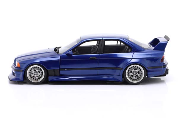 BMW E36 LTO SEDAN TURBO KHYZYL SALEEM 2023 AVUS BLUE / БМВ E36 ЛТО СЕДАН ТУРБО КХЙЗЙЛ САЛИМ АВУС СИНИЙ — фото 4