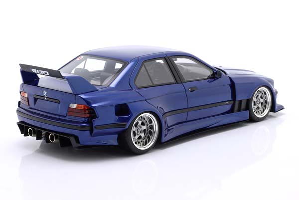 BMW E36 LTO SEDAN TURBO KHYZYL SALEEM 2023 AVUS BLUE / БМВ E36 ЛТО СЕДАН ТУРБО КХЙЗЙЛ САЛИМ АВУС СИНИЙ — фото 2