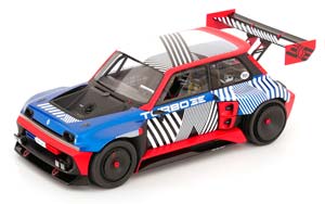 RENAULT 5 TURBO 3E E-TECH 2023 BLUE WHITE RED BLACK