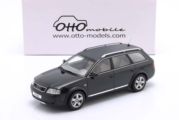 AUDI A6 AVANT ALLROAD QUATTRO 2000 BLACK METALLIC MATT-BLACK
