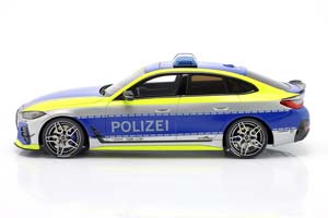 BMW M4 AC SCHNITZER ACS4 POLICE 2022 BLUE / БМВ M4 АК ШНИЦЕР ACS4 ПОЛИЦИЯ СИНИЙ СИНИЙ ЖЕЛТЫЙ СЕРЕБРИСТЫЙ — фото 4