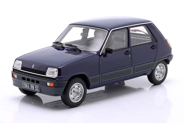 RENAULT 5 (R5) GTL YEAR 1984 DARK BLUE / РЕНО 5 R5 ГТЛ ТЕМНЫЙ СИНИЙ ТЕМНО