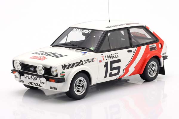 FORD FIESTA 1600 #15 RALLYE MONTO CARLO 1979 CLARK,PORTER / ФОРД ФИЕСТА 1600 №15 РАЛЛИ МОНТЕ-КАРЛО 1979 КЛАРК, ПОРТЕР