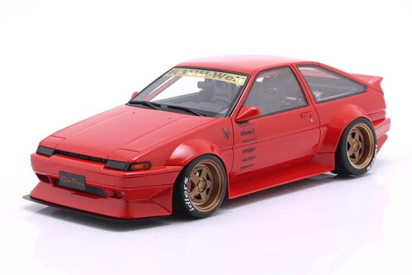 TOYOTA AE86 SPRINTER TRUENO YEAR 1986 ROSSO CORSA / ТОЙОТА AE86 СПРИНТЕР ТРУЕНО РОССО КОРСА ROSSO CORSA