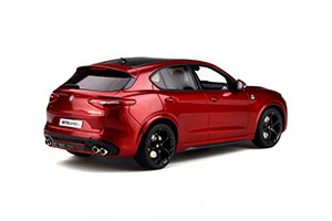 ALFA ROMEO STELVIO QUADRIFOGLIO 2017 DARK RED METALLIC — фото 2