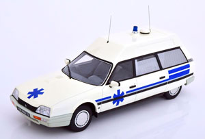 CITROEN CX BREAK HEULIEZ AMBULANCE 1987 WHITE BLUE