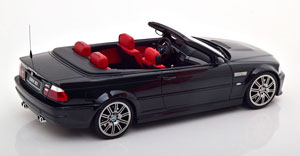 BMW E46 CONVERTIBLE M3 2004 ЧЕРНЫЙ — фото 2