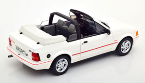 FORD ESCORT MK4 XR3I CONVERTIBLE 1986 WHITE — фото 2