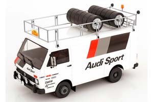 AUDI TDC RALLY SET MIT 3 MODELLEN AUDI QUATTRO A2 VW VOLKSWAGEN LT35 TRAILER 1983 — фото 5