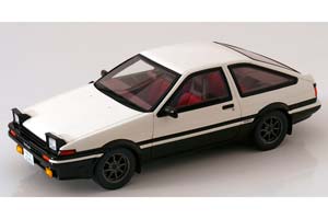 TOYOTA SPRINTER TRUENO APEX AE86 WHITE BLACK — фото 1