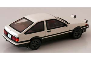 TOYOTA SPRINTER TRUENO APEX AE86 WHITE BLACK — фото 2
