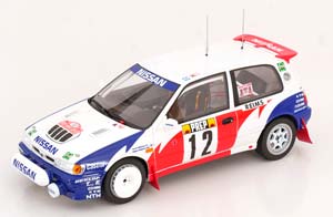NISSAN SUNNY GTI-R NO 12 RALLY MONTE CARLO 1992