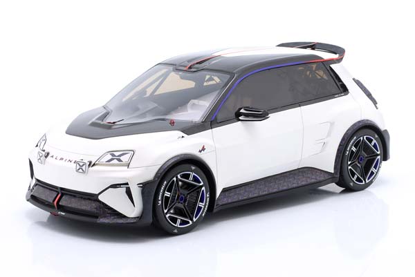 ALPINE A290 BETA 2023 MATT-WHITE GREYMETALLIC