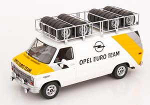 OPEL TDC RALLY SET MIT 3 MODELLEN MANTA GR B CHEVROLET G30 VAN TRAILER 1984 — фото 3