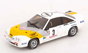 OPEL TDC RALLY SET MIT 3 MODELLEN MANTA GR B CHEVROLET G30 VAN TRAILER 1984 — фото 5