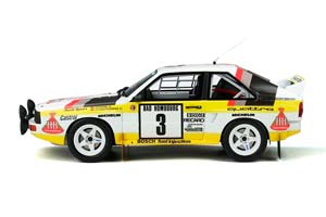 AUDI SPORT QUATTRO NO.1 RALLY MONTE CARLO ROHRL/GEISTDOERFER 1985 LIMITED EDITION 3000 PCS. — фото 3