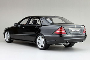 MERCEDES W220 S-CLASS S55 AMG 2000 BLACK LIMITED EDITION 500 PCS. — фото 3