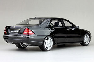 MERCEDES W220 S-CLASS S55 AMG 2000 BLACK LIMITED EDITION 500 PCS. — фото 2
