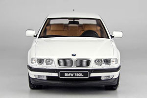 BMW E38 750IL 7-SERIES 1990 WHITE — фото 3