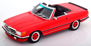 MERCEDES-BENZ 500SL AMG R107 ROADSTER 1986 RED
