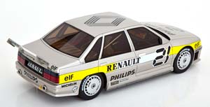 RENAULT 21 SUPER PRESENTATION (1987), SILVER YELLOW WHITE — фото 2