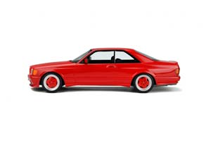 MERCEDES W126 560 SEC  WIDEBODY YEAR 1986 RED / МЕРСЕДЕС С560 ВАЙДБОДИ КРАСНЫЙ — фото 7