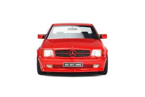 MERCEDES W126 560 SEC  WIDEBODY YEAR 1986 RED / МЕРСЕДЕС С560 ВАЙДБОДИ КРАСНЫЙ — фото 10