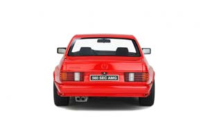MERCEDES W126 560 SEC  WIDEBODY YEAR 1986 RED / МЕРСЕДЕС С560 ВАЙДБОДИ КРАСНЫЙ — фото 11