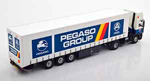PEGASO TRONER PLUS WITH TRAILER 1988 WHITE BLUE YELLOW RED — фото 2