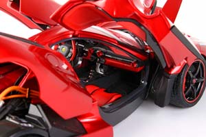 FERRARI LAFERARRI LEWIS HAMILTON PERSONAL CAR ROSSO FUOCO 17/99 — фото 4