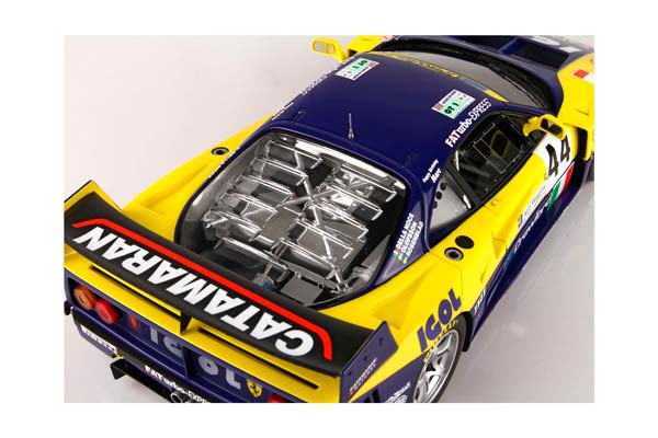 FERRARI F40 LM LE MANS 1996 TEAM ENNEA IGOL RACE N 44 / ФЕРРАРИ Ф40 ЛМ ЛЕ-МАН 1996 ТЕАМ ЕННЕА ИГОЛ РАКЕ 1:18 — фото 5