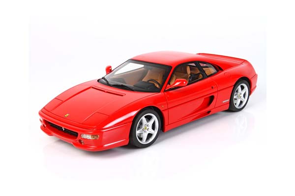 FERRARI F355 BERLINETTA 1994 MANUAL GEAR ROSSO CORSA - BEIGE INTERIOR / ФЕРРАРИ Ф355 БЕРЛИНЕТТА 1994 МЕХАНИКА 1:18 КРАСНЫЙ — фото 3