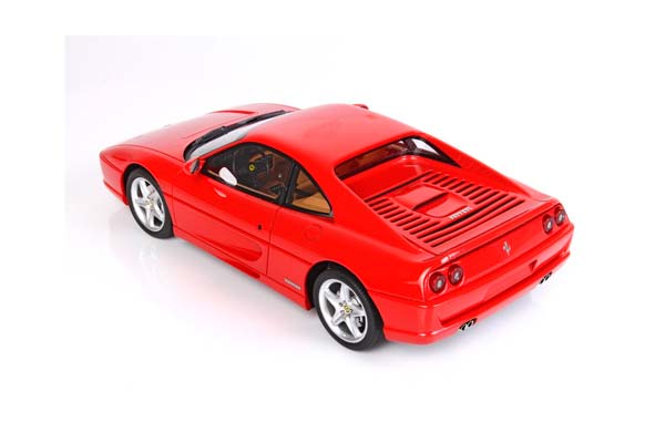 FERRARI F355 BERLINETTA 1994 MANUAL GEAR ROSSO CORSA - BEIGE INTERIOR / ФЕРРАРИ Ф355 БЕРЛИНЕТТА 1994 МЕХАНИКА 1:18 КРАСНЫЙ — фото 5