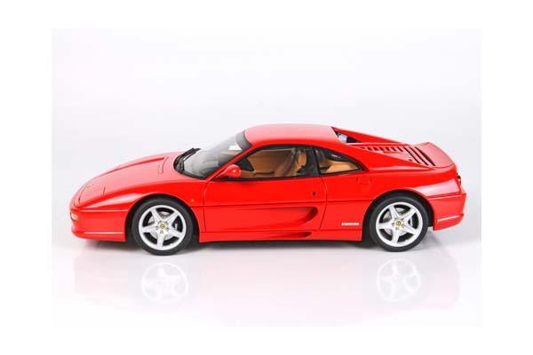 FERRARI F355 BERLINETTA 1994 MANUAL GEAR ROSSO CORSA - BEIGE INTERIOR / ФЕРРАРИ Ф355 БЕРЛИНЕТТА 1994 МЕХАНИКА 1:18 КРАСНЫЙ — фото 6