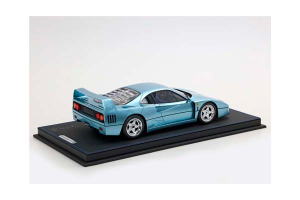 FERRARI F40 1987 HYPERION BLUE / ФЕРРАРИ Ф40 1987 ХИПЕРИОН 1:18 СИНИЙ — фото 3