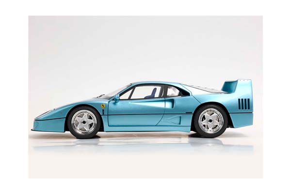 FERRARI F40 1987 HYPERION BLUE / ФЕРРАРИ Ф40 1987 ХИПЕРИОН 1:18 СИНИЙ — фото 4