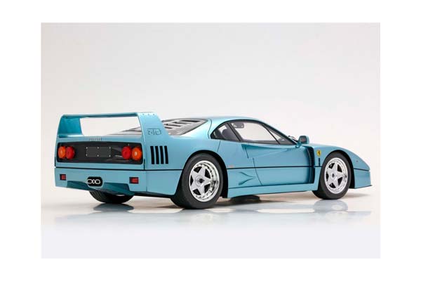 FERRARI F40 1987 HYPERION BLUE / ФЕРРАРИ Ф40 1987 ХИПЕРИОН 1:18 СИНИЙ — фото 6