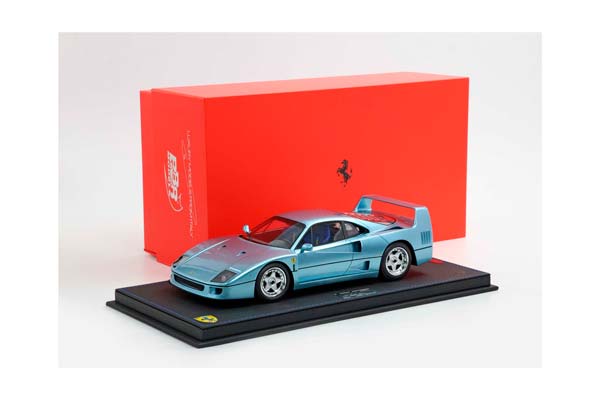 FERRARI F40 1987 HYPERION BLUE / ФЕРРАРИ Ф40 1987 ХИПЕРИОН 1:18 СИНИЙ — фото 10