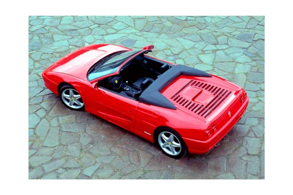 FERRARI F355 SPIDER MANUAL GEAR ROSSO CORSA - BLACK INTERIOR / ФЕРРАРИ Ф355 СПАЙДЕР МЕХАНИКА 1:18 КРАСНЫЙ