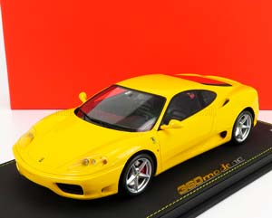 FERRARI 360 MODENA (1999) - F1 GEAR BOX - CAMBIO F1 - CON VETRINA - WITH SHOWCASE, YELLOW