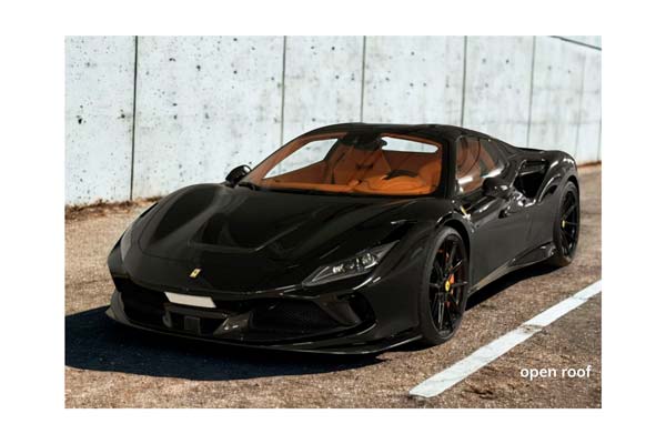 FERRARI F8 TRIBUTO SPIDER NERO DS / ФЕРРАРИ Ф8 ТРИБУТО СПАЙДЕР ДС 1:18 ЧЕРНЫЙ