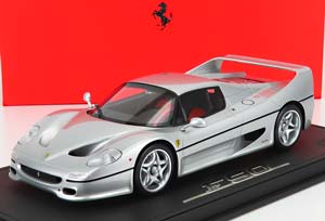 FERRARI F50 COUPE (1995) - CON VETRINA - WITH SHOWCASE, ARGENTO NURBURGRING - SILVER