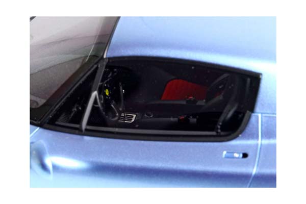 FERRARI F50 COUPE 1995 MET. LIGHT BLU / ФЕРРАРИ Ф50 КУПЕ 1995 МЕТ ЛИГХТ 1:18 СИНИЙ — фото 9
