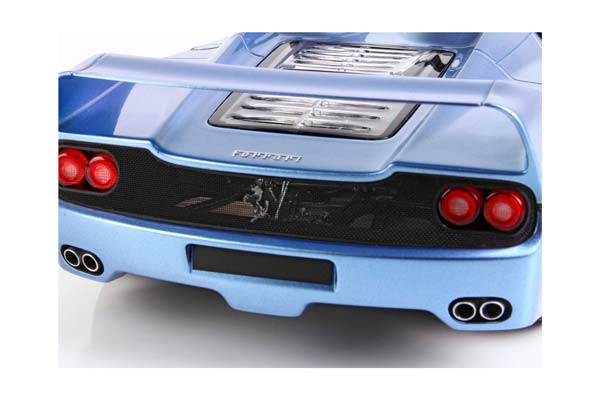 FERRARI F50 COUPE 1995 SPIDER VERSION CALIFORNIA LIGHT BLUE METALLIC / ФЕРРАРИ Ф50 КУПЕ 1995 СПАЙДЕР ВЕРСИОН КАЛИФОРНИА ЛИГХТ МЕТАЛЛИК 1:18 ГОЛУБОЙ — фото 9