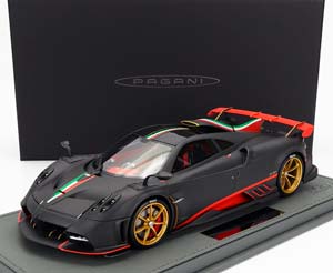 PAGANI IMOLA (2020) - CON VETRINA - WITH SHOWCASE, CARBON FIBRE BLACK