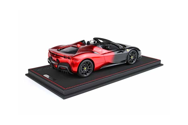 FERRARI SF90 SPIDER MAGMA RED AND BLACK / ФЕРРАРИ СФ90 СПАЙДЕР МАГМА 1:18 КРАСНЫЙ — фото 2