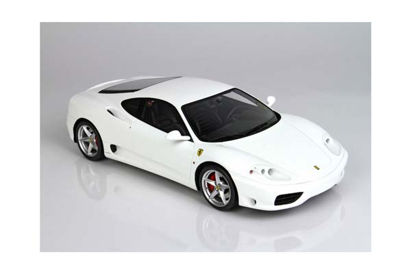 FERRARI 360 MODENA - MANUAL GEAR TRANSMISSION GLOSS AWUS WHITE / ФЕРРАРИ 360 1:18 БЕЛЫЙ — фото 4
