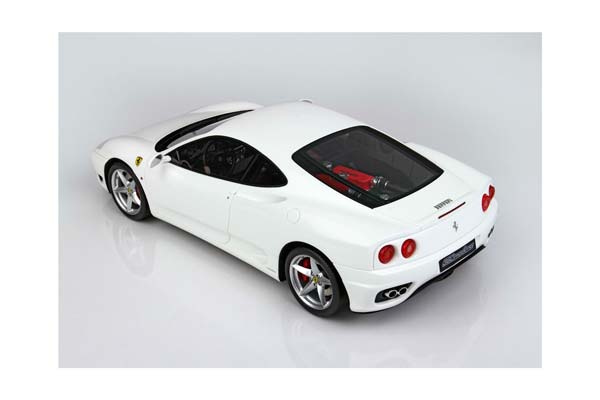 FERRARI 360 MODENA - MANUAL GEAR TRANSMISSION GLOSS AWUS WHITE / ФЕРРАРИ 360 1:18 БЕЛЫЙ — фото 6