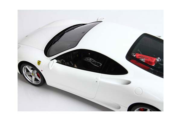 FERRARI 360 MODENA - MANUAL GEAR TRANSMISSION GLOSS AWUS WHITE / ФЕРРАРИ 360 1:18 БЕЛЫЙ — фото 7