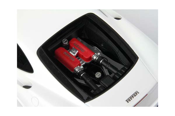 FERRARI 360 MODENA - MANUAL GEAR TRANSMISSION GLOSS AWUS WHITE / ФЕРРАРИ 360 1:18 БЕЛЫЙ — фото 8